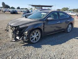 Nissan salvage cars for sale: 2009 Nissan Maxima S