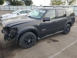 Ford salvage cars for sale: 2007 Ford Explorer XLT