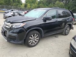 Honda salvage cars for sale: 2019 Honda Pilot EXL