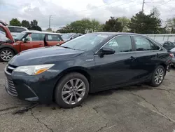 Salvage cars for sale at Moraine, OH auction: 2015 Toyota Camry Hybrid