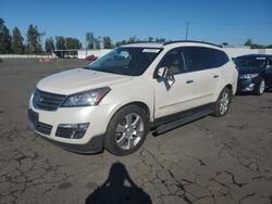 Salvage cars for sale at Portland, OR auction: 2013 Chevrolet Traverse LTZ