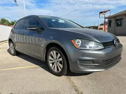 Volkswagen salvage cars for sale: 2015 Volkswagen Golf TDI