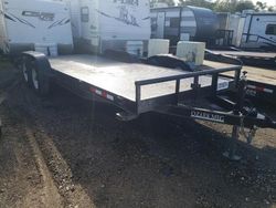 Salvage trucks for sale at Pekin, IL auction: 2021 Other 2021 Ozark 20' Equipment Trailer