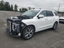 Salvage cars for sale at Portland, OR auction: 2021 Hyundai Palisade Limited