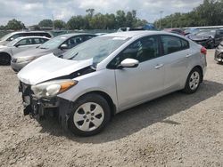 KIA salvage cars for sale: 2015 KIA Forte LX