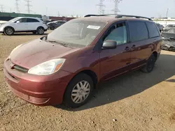 Toyota salvage cars for sale: 2004 Toyota Sienna CE