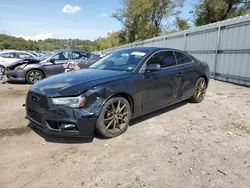 Salvage cars for sale at West Mifflin, PA auction: 2013 Audi A5 Premium Plus