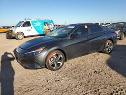 Salvage cars for sale at Amarillo, TX auction: 2023 Hyundai Elantra SEL