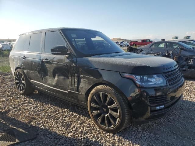 2016 Land Rover Range Rover Supercharged