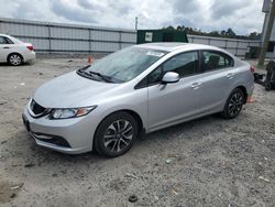 Salvage cars for sale at Fredericksburg, VA auction: 2013 Honda Civic EX