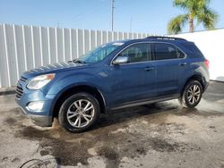 Salvage cars for sale at Riverview, FL auction: 2016 Chevrolet Equinox LT