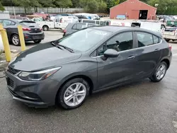 Chevrolet salvage cars for sale: 2018 Chevrolet Cruze LT