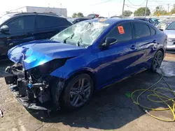 Salvage cars for sale at Chicago Heights, IL auction: 2020 KIA Forte GT Line