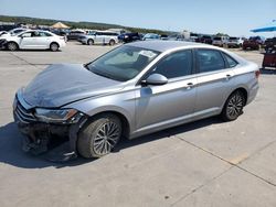 Salvage cars for sale at Grand Prairie, TX auction: 2021 Volkswagen Jetta S