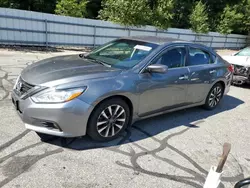 Salvage cars for sale at Exeter, RI auction: 2016 Nissan Altima 2.5