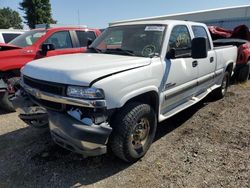 Chevrolet salvage cars for sale: 2002 Chevrolet Silverado K2500 Heavy Duty