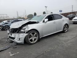 Salvage cars for sale at Wilmington, CA auction: 2008 Lexus IS 250