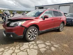 Salvage cars for sale at Chatham, VA auction: 2017 Subaru Outback 2.5I Limited