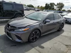 Toyota salvage cars for sale: 2020 Toyota Camry XSE