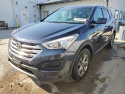 Salvage cars for sale at Pekin, IL auction: 2016 Hyundai Santa FE Sport