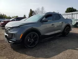 Salvage cars for sale at Bowmanville, ON auction: 2023 Hyundai Santa Cruz Limited