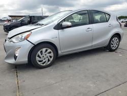 Salvage cars for sale at Grand Prairie, TX auction: 2015 Toyota Prius C