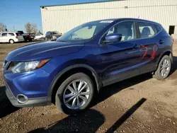 Salvage cars for sale from Copart Rocky View County, AB: 2017 Nissan Rogue Sport S