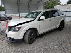 Salvage cars for sale at Augusta, GA auction: 2019 Dodge Journey Crossroad