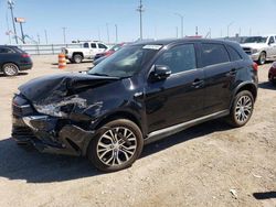 Salvage cars for sale at Greenwood, NE auction: 2016 Mitsubishi Outlander Sport ES