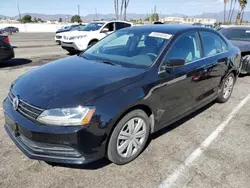 Salvage cars for sale at Van Nuys, CA auction: 2017 Volkswagen Jetta S