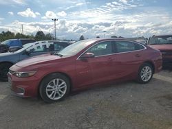 Salvage cars for sale at Indianapolis, IN auction: 2018 Chevrolet Malibu LT