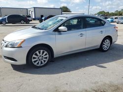 Salvage cars for sale at Orlando, FL auction: 2015 Nissan Sentra S