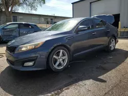 Vehiculos salvage en venta de Copart Albuquerque, NM: 2015 KIA Optima LX