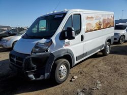 Salvage cars for sale at Brighton, CO auction: 2018 Dodge RAM Promaster 1500 1500 Standard