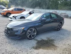 Carros salvage a la venta en subasta: 2022 Honda Accord Hybrid Sport