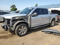 Salvage cars for sale at Woodhaven, MI auction: 2019 Ford F150 Supercrew