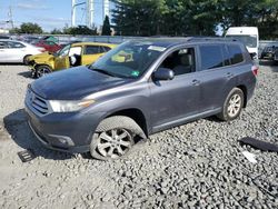 Salvage cars for sale at Windsor, NJ auction: 2012 Toyota Highlander Base