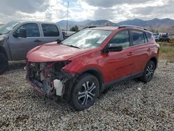 Toyota Vehiculos salvage en venta: 2017 Toyota Rav4 LE