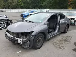 Salvage cars for sale at Glassboro, NJ auction: 2014 Honda Civic LX