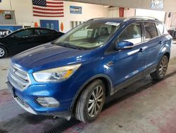 Salvage cars for sale at Angola, NY auction: 2017 Ford Escape Titanium