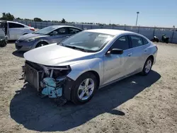 Chevrolet salvage cars for sale: 2019 Chevrolet Malibu LS