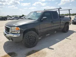 Salvage cars for sale from Copart San Antonio, TX: 2004 GMC New Sierra C1500