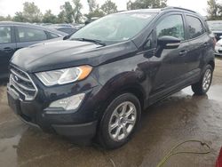 Salvage cars for sale at Bridgeton, MO auction: 2019 Ford Ecosport SE