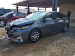 Salvage cars for sale at Tanner, AL auction: 2021 Toyota Prius Prime LE