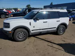 Salvage cars for sale at Woodhaven, MI auction: 2024 Ford Bronco Sport BIG Bend