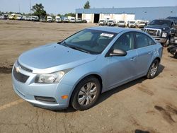 Chevrolet salvage cars for sale: 2012 Chevrolet Cruze LS