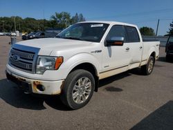 Ford salvage cars for sale: 2012 Ford F150 Supercrew