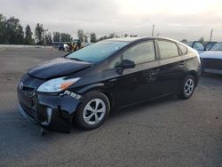 Salvage cars for sale at Portland, OR auction: 2015 Toyota Prius