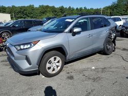 Salvage cars for sale from Copart Exeter, RI: 2019 Toyota Rav4 LE