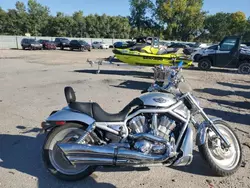 Salvage motorcycles for sale at Des Moines, IA auction: 2003 Harley-Davidson Vrsca